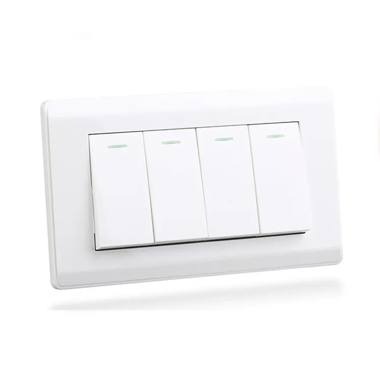 Delixi Brand Manufacturer Low Power Consumption Easy Installation Wall Switch