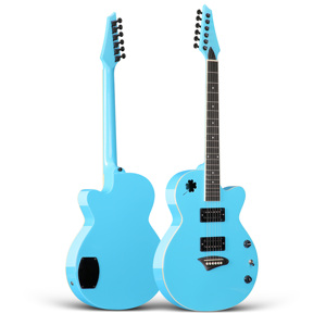 <span class=keywords><strong>Chitarra</strong></span> Elettrica Stile Acustico <span class=keywords><strong>Rock</strong></span> Marca Aiersi con Pickup HB - Product Image 5