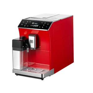 Machine à café expresso à pompe automatique à 19 bars à chauffage rapide avec mousseur à lait moussant réservoir à lait
