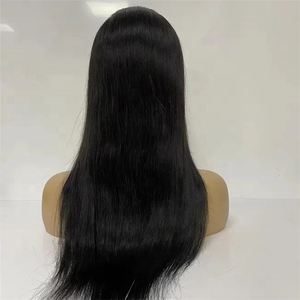 Мягкий силиконовый медицинский парик, натуральные малазийские волосы, Натуральные Прямые 100 человеческие волосы, полностью полиуретановые медицинские парики для пациентов с раком - Product Image 6