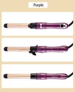 Fer à friser rotatif multi-fonction Mesky avec logo et baril extra <span class=keywords><strong>long</strong></span> fer à friser double tension blanc rotatif à 450 degrés - Product Image 5