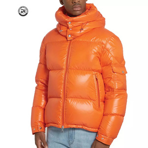 Veste d'hiver matelassée pour homme de qualité supérieure, col montant, séchage rapide, respirante, confortable, chaude, logo frontal personnalisable, vente chaude - Product Image 4