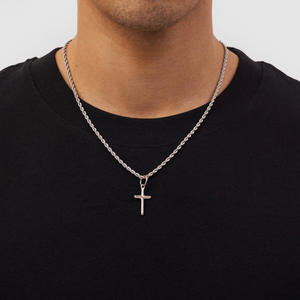 Europäische und amerikanische Mode Herren Hip-Hop personal isierte Accessoires Kreuz Halskette Anhänger - Product Image 4