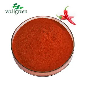 Haute qualité naturel en vrac prix colorant Pigment de qualité alimentaire 98% piment piment Capsicum extrait poudre