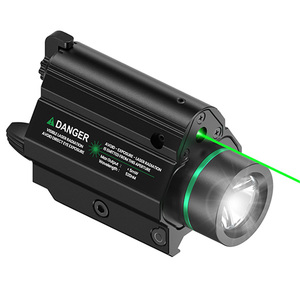 Fyland 3068 màu xanh lá cây/ánh sáng laser đỏ combo LED 1000 lumen vũ khí ánh sáng đèn pin - Product Image 1