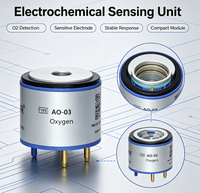 Sair Ao-03 Modul Sensor Detektor Oksigen Berbiaya Rendah Unit Penginderaan Elektrokimia untuk Penguji Konsentrasi O2 Gas