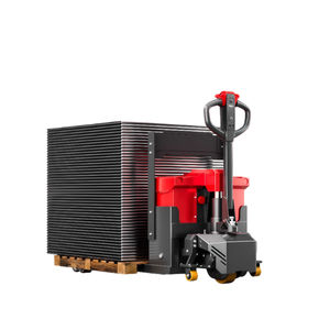 Elektrik toprak sığır Forklift 2 ton küçük tüm elektrikli lityum pil 48V hidrolik direk manuel hidrolik kamyon katı lastik - Product Image 4