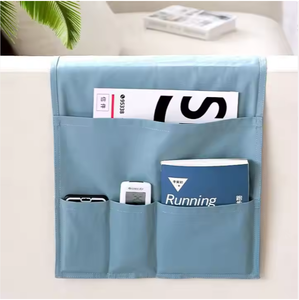Living Room Sofa Hanging <b>Bag</b> Bedside Caddy <b>Bed</b> Organizer Sundries Arrangement Multi-functional Snacks Mobile Phone Storage <b>Bag</b> - Product Image 6