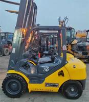 Vente Flash Chariot Élévateur Komatsu FD30 d'occasion d'origine japonaise 3 tonnes en excellent état Moteur et boîte de vitesses prêts à être expédiés