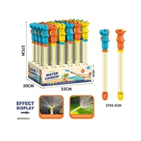Canon à eau de 37 cm en forme de tambour de feux d'artifice, pistolet à eau d'extérieur pour l'été, jouet aquatique pour adultes, enfants et la plage