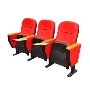 저렴한 가격 표준 크기 플라스틱 교회 접이식 강당 의자, 도매 콘서트 어셈블리 홀 강당 의자