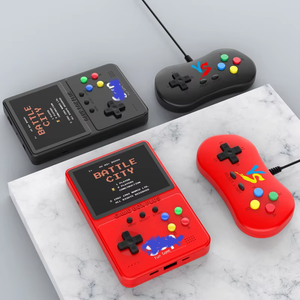 Nouvelle console de jeu portable haut de gamme, <span class=keywords><strong>500</strong></span> jeux, console portable 2-en-1 avec TV, jouet pour enfants deux joueurs, batterie externe - Product Image 3