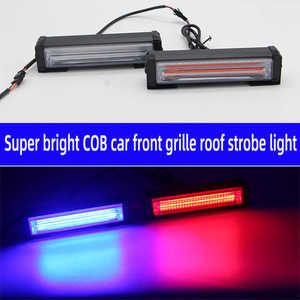Luces de Parachoques Multimodo COB, Tiras de Luces LED Rojas, Amarillas y Azules para Techo, Barras de Luces LED Universales para Todos los Autos - Product Image 4