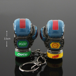 Porte-clés pendentif Gants <span class=keywords><strong>de</strong></span> <span class=keywords><strong>boxe</strong></span> AP Hero Game, modèle en métal massif, paire <span class=keywords><strong>de</strong></span> gants <span class=keywords><strong>de</strong></span> <span class=keywords><strong>boxe</strong></span> simulés, cadeau - Product Image 2