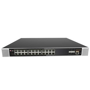 สวิตช์แบบจัดการได้ 24 พอร์ต PoE 10/100/1000M + 4 พอร์ตอัปลิงค์ SFP+ 1/10G สำหรับเครือข่ายอุตสาหกรรม รองรับกล้องวงจรปิด IP - Product Image 4
