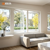 Ventanas de Doble Vidrio con Marco de Plástico Insonorizadas para Tiendas Comerciales y Oficinas, Ventanas de Vinilo de Alta Eficiencia