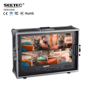 SEETEC Monitor de estudio de transmisión Full <span class=keywords><strong>HD</strong></span> 1920x1080, portátil de mano, servicio OEM y monitoreo de forma de onda - Product Image 1