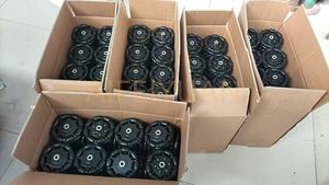 Roulettes omnidirectionnelles en caoutchouc <span class=keywords><strong>nylon</strong></span> de 125mm pour le transport logistique - Product Image 6