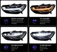 Nouveau phare de voiture TYPY pour Audi A6 C7 2011-2016, projecteur LED, feux de jour 6000K 24V H4, accessoires automobiles
