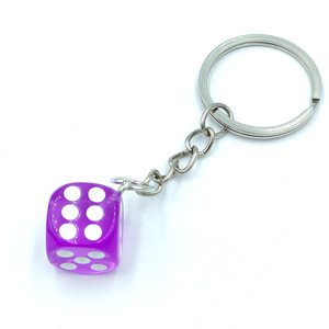 Wholesale Promotion Creative Mini Luxury Anime Mixed Color Square <b>Cube</b> Rotate PVC <b>Light</b> Cartoon Dice Keychain Car Bag Kids Gifts - Product Image 5