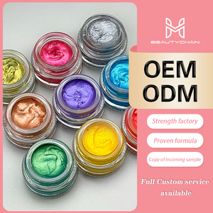 Sombra de Ojos en Polvo con Brillo Personalizada MLM, Hecha a Mano, Resistente al Agua, Multicolor Oscuro, Cambio de Color Deslumbrante, Envío Rápido - Product Image 2