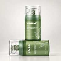Flacon pompe sans air en PP monomatériau 30-200 ml, emballage cosmétique recyclable pour lotion, crème pour le visage, sérum, soins de la peau