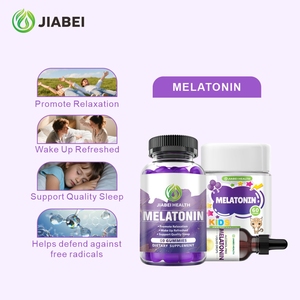 Disesuaikan Melatonin Berry rasa bantuan tidur Gummies obat bebas obat tetes <span class=keywords><strong>vitamin</strong></span> untuk orang dewasa dan anak-anak produk kecantikan - Product Image 5