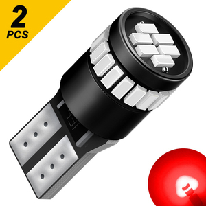 Bombilla LED AUXITO 12V T10 194 Roja 240 lm, bombilla LED para faros delanteros 1900K para luz interior de coche - Product Image 5