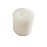 Colonne en Nylon de résistance à l'usure personnalisée mc tube en nylon moulé PA PA6 PA66 barre en plastique tige ronde en nylon