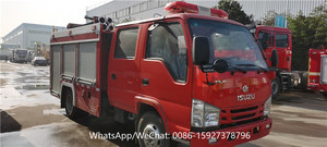 Camion de <span class=keywords><strong>pompiers</strong></span> à eau de 2000 litres Nouveau véhicule de lutte contre les incendies du Japon - Product Image 3