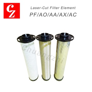 Élément filtrant de précision découpé au laser de haute qualité E025 PF-AO-AA-AC, filtre à air en ligne découpé au laser, en stock - Product Image 1