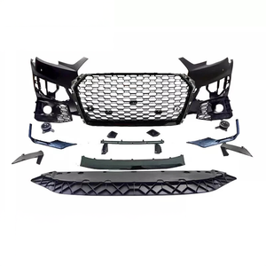 Nouveau pare-chocs avant PNB de haute qualité avec calandre pour Audi A4/S4 2017-2019 B9, mise à niveau style RS4 - Product Image 1