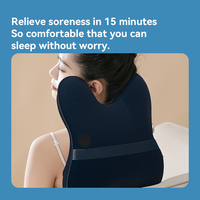 Coussin de massage Shiatsu populaire pour le cou et la taille, portable, alimenté par USB, idéal pour les voyages et la relaxation à domicile, livraison directe