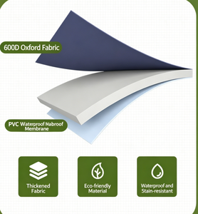 Tapis de pique-nique pliable en tissu Oxford, imperméable, pour le camping en plein air, tapis de sol portable et résistant à l'humidité - Product Image 6