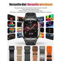 Montre Connectée VVS Outdoor Sport Multifonction Boussole GPS Positionnement Suivi Exercice Moniteur Cardiaque IP68 Étanche