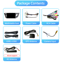 Estéreo para Auto Android con Video para Corolla 2013-2015, GPS, Bluetooth, Navegación Multimedia para Auto