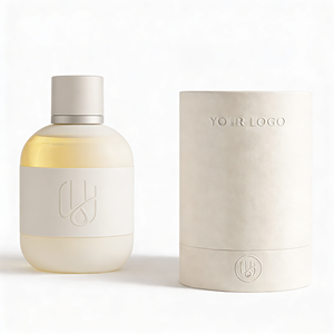 Premium Custom Paper Tube Perfume Packaging <b>Round</b> Rigid Gift <b>Box</b> for Fragrance Bottle Custom Embossing Logo Manufacturer - Product Image 4