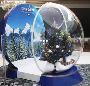 Couverture d'affichage sphérique personnalisée, grande installation artistique en acrylique en forme de pyramide pour aquarium sphérique - Product Image 2