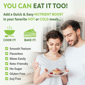 ผงคอลลาเจนเปปไทด์โปรตีนสูง ปราศจากน้ำตาล ช่วยบำรุงสุขภาพลำไส้ ลดเลือนริ้วรอย ผิวขาวกระจ่างใส เหมาะสำหรับผู้ที่ทานคีโต (OEM/ODM) - Product Image 3