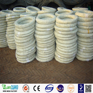 ลวดผูกชุบสังกะสีสำหรับงานก่อสร้างตาข่ายลวด ขนาด 18GA 20GA 22GA - Product Image 4