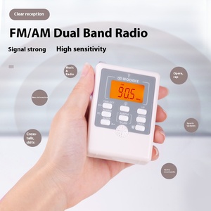 Chất lượng cao đếm ngược Chức năng nhắc nhở đài phát thanh dual-band FM-AM Đồng hồ báo thức ELF Quà Tặng đài phát thanh - Product Image 3
