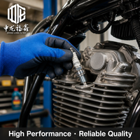 Bougie d'allumage pour moto A7TC ISO9001, filetage 12,7 mm, espacement 0,7 mm, résistante aux hautes températures, pour moteur refroidi par air 125cc 250cc, OEM personnalisé