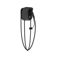 Starcharge Artemis 7kW 11kW 22kW CE UL AC Type 2 Compatible avec 99% des véhicules électriques 23.5 °   Station de recharge pour véhicules électriques ergonomique, 20 % plus fine