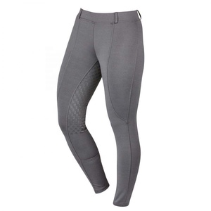 กางเกงขี่ม้า PIHA SPORTS แบบเต็มตัว ป้องกันการลื่นไถลด้วยซิลิโคน พิมพ์ลายดิจิทัล เอวสูง ยืดหยุ่นได้ ผลิตจากโพลีเอสเตอร์ - Product Image 3