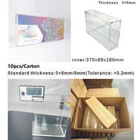 JIHONG Super Premium Collection Acrylic Super Collection Prismatic Case compatible avec la boîte Prismatic Super Collection avec 5+8mm