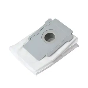Beyaz dokunmamış kir tek kullanımlık torba filtre toz torbası elektrikli süpürge için parçaları değiştirin IRobots i3 i7 s9 i8 e5 E6 E 1 4640235