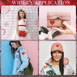 Màu Sắc Tùy Chỉnh Tình Yêu/Trái Tim Pattern Rhinestone Hot Fix Vá Nhựa Bling Crystal Quần Áo Các Bản Vá Lỗi Giày Túi Phụ Kiện Trang Trí - Product Image 6