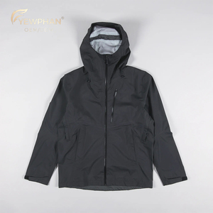 Produttore di Giacche Impermeabili, Giacche Hardshell per Esterni, Giacche Antivento Invernali OEM per <span class=keywords><strong>Uomo</strong></span>, Nere - Product Image 1