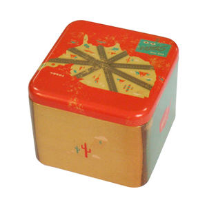 Vente en gros <span class=keywords><strong>de</strong></span> boîte <span class=keywords><strong>de</strong></span> luxe en métal avec impression personnalisée <span class=keywords><strong>de</strong></span> <span class=keywords><strong>marque</strong></span> design emballage fossile boîte carrée rectangulaire vide en fer blanc pour <span class=keywords><strong>montre</strong></span> - Product Image 3