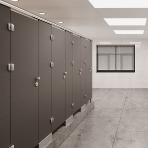 Chi Phí Kinh Tế Modular Rắn HPL Nhà Vệ Sinh Ngăn Tường Phòng Tắm Gian Hàng Phân Vùng Nhà Vệ Sinh Trẻ Em Tủ - Product Image 2